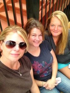 I love this selfie of all us three gals!
